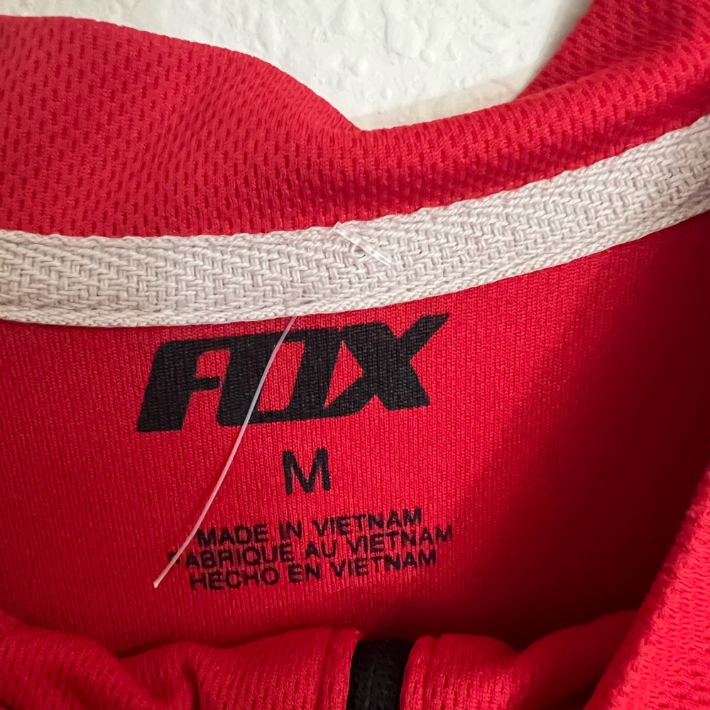 Fox Red Performance Jersey - Picture 4 of 5